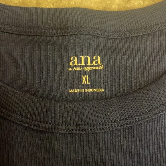 NWT A.N.A. Extra large royal blue ribbed tank top - Picture 1 of 4